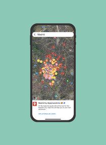 Mapa de Madrid en Google Maps con los sitios que recomendamos